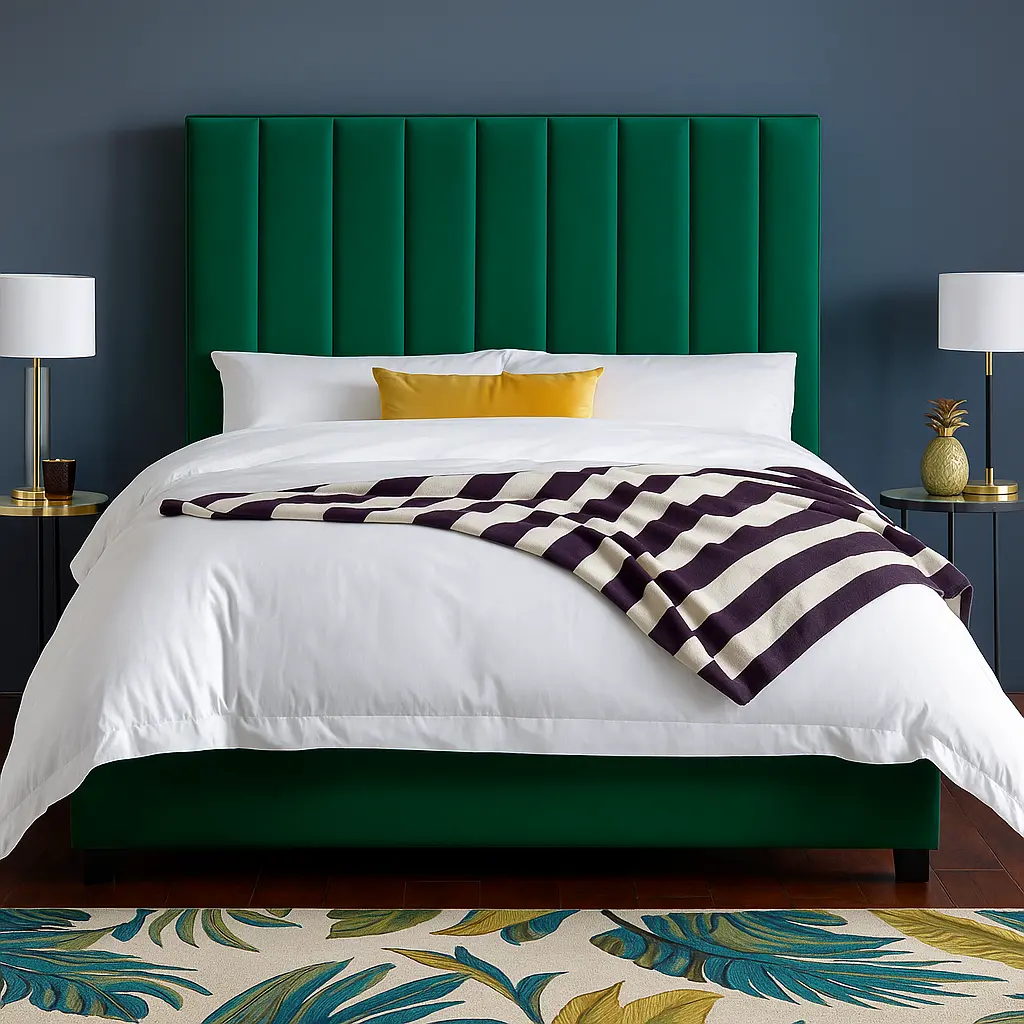 Bosnia-Platform-Bed-green.webp