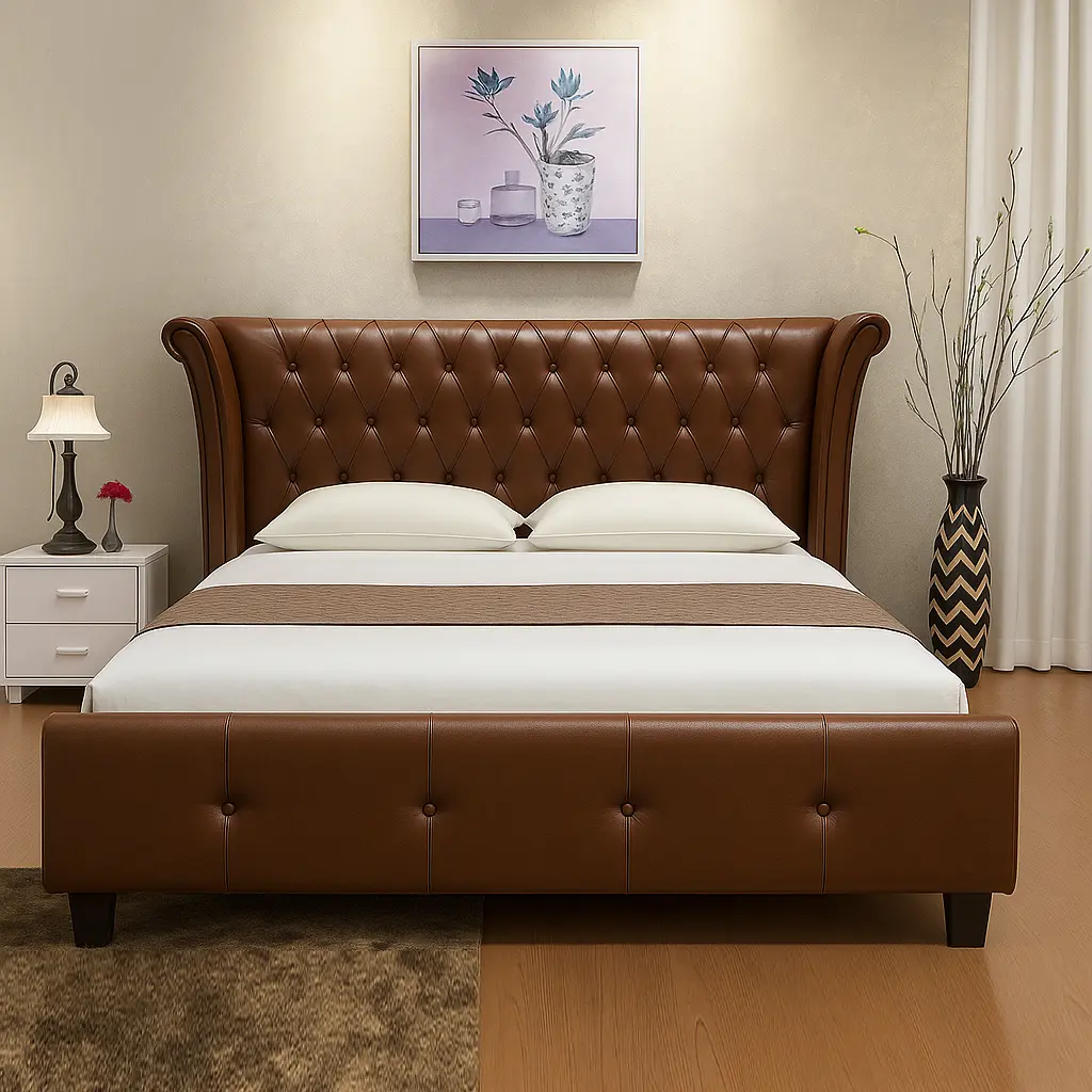 Dake-Diamond-Tufted-Designer-Bed-Brown.webp